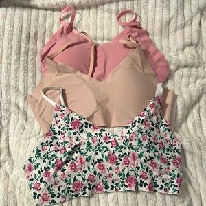 💛Thalia Sodi Intimates pack of 3 bralettes Lg.